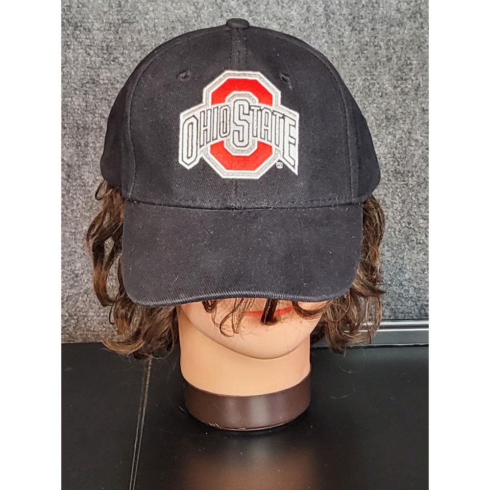 Ohio State Buckeyes Lightwear Light Up Black Baseball Cap Hat OSU NCAA One Size